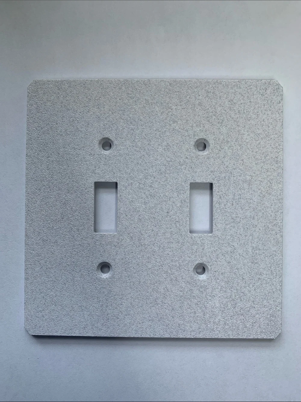 3 Pack Marble Texture Light Toggle Switch Wall Plate